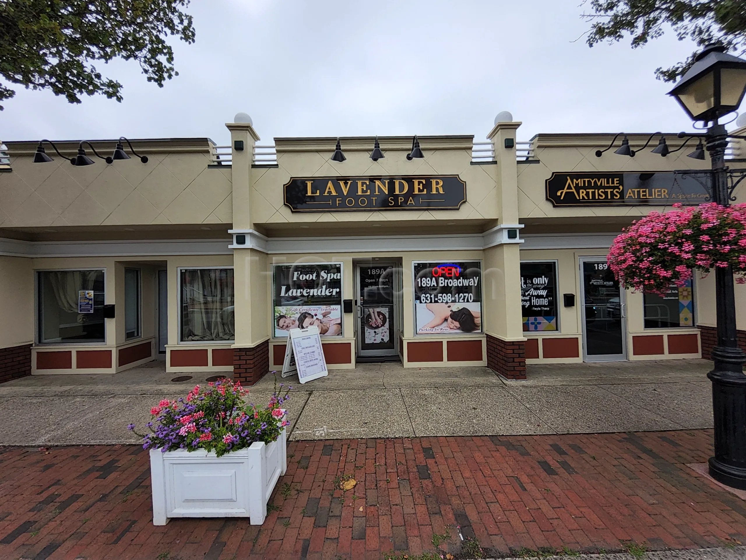 Lavender Foot Spa