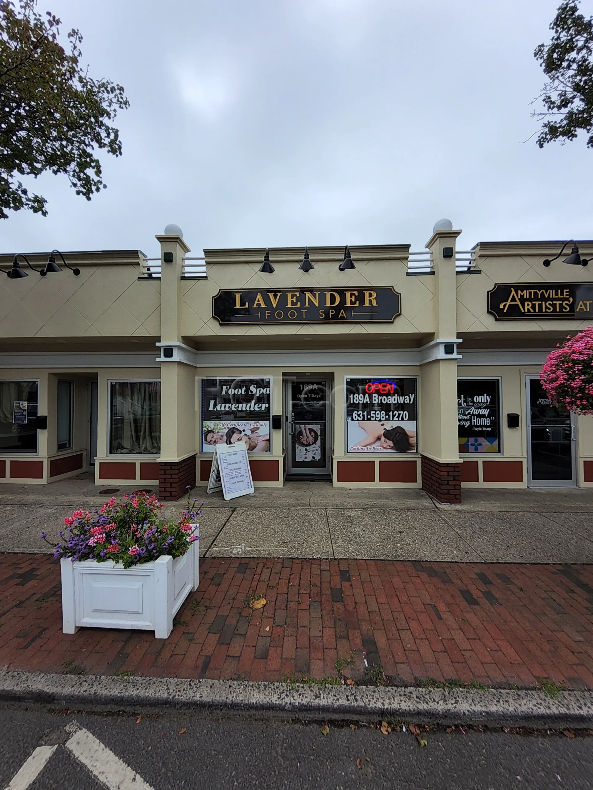 Lavender Foot Spa