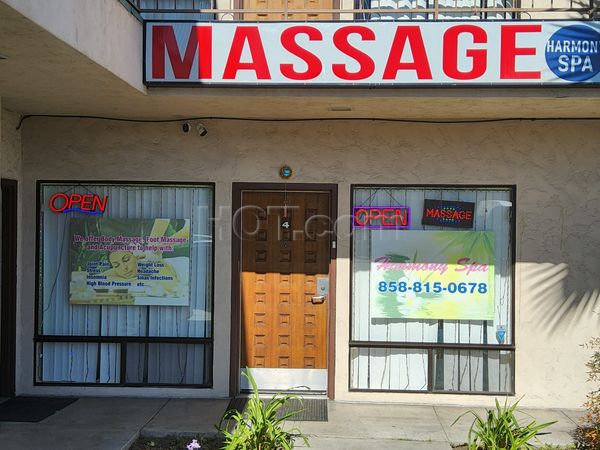 Massage Parlors San Diego, California Harmony Spa