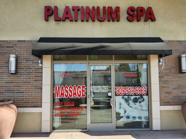 Massage Parlors La Verne, California Platinum Spa