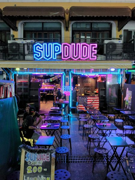 Freelance Bar Bangkok, Thailand Sup Dude
