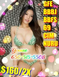 Escorts San Jose, California NEW 34D Sexy GFE Asian DOLL