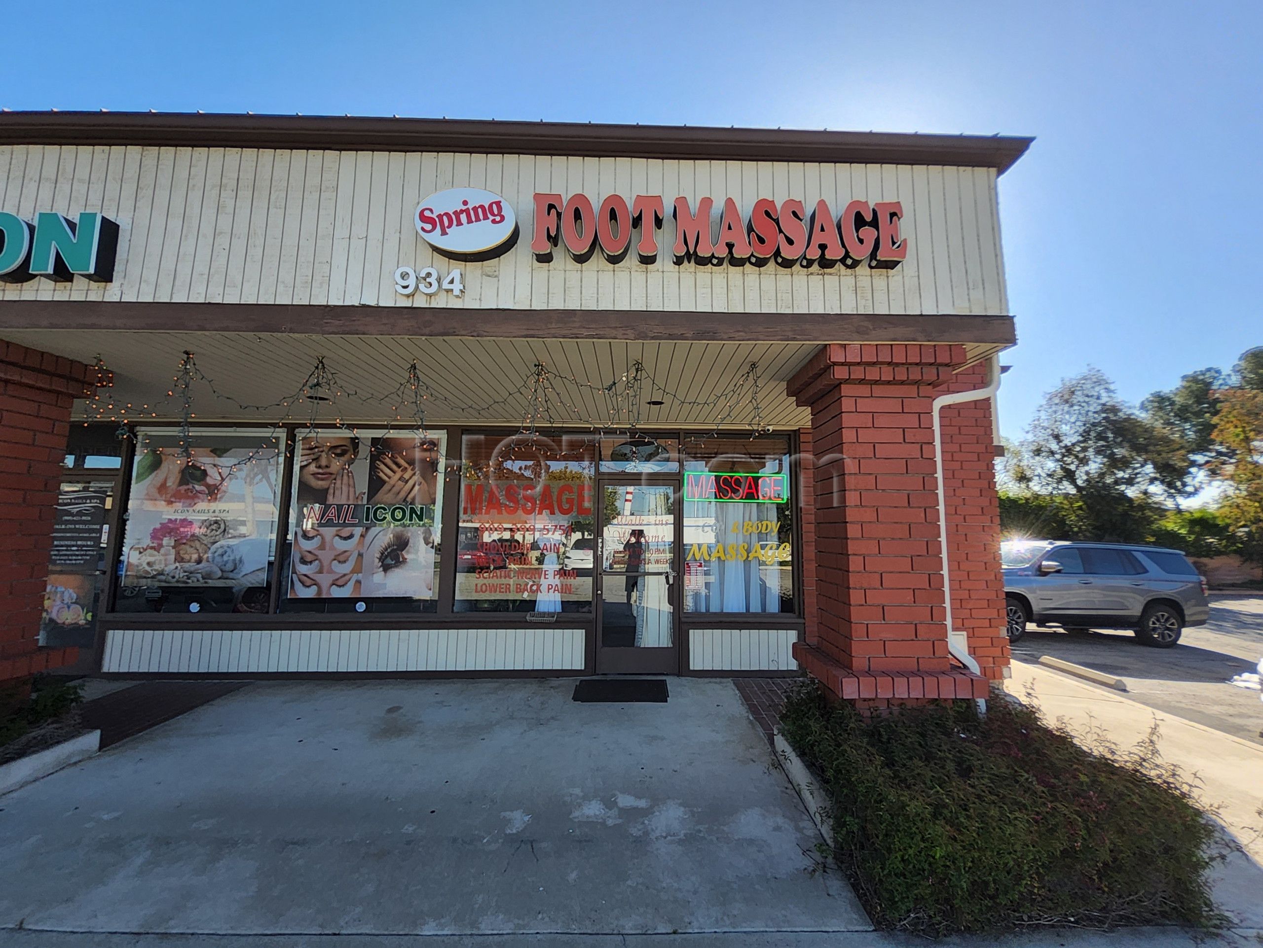 Claremont, California Spring Foot Massage