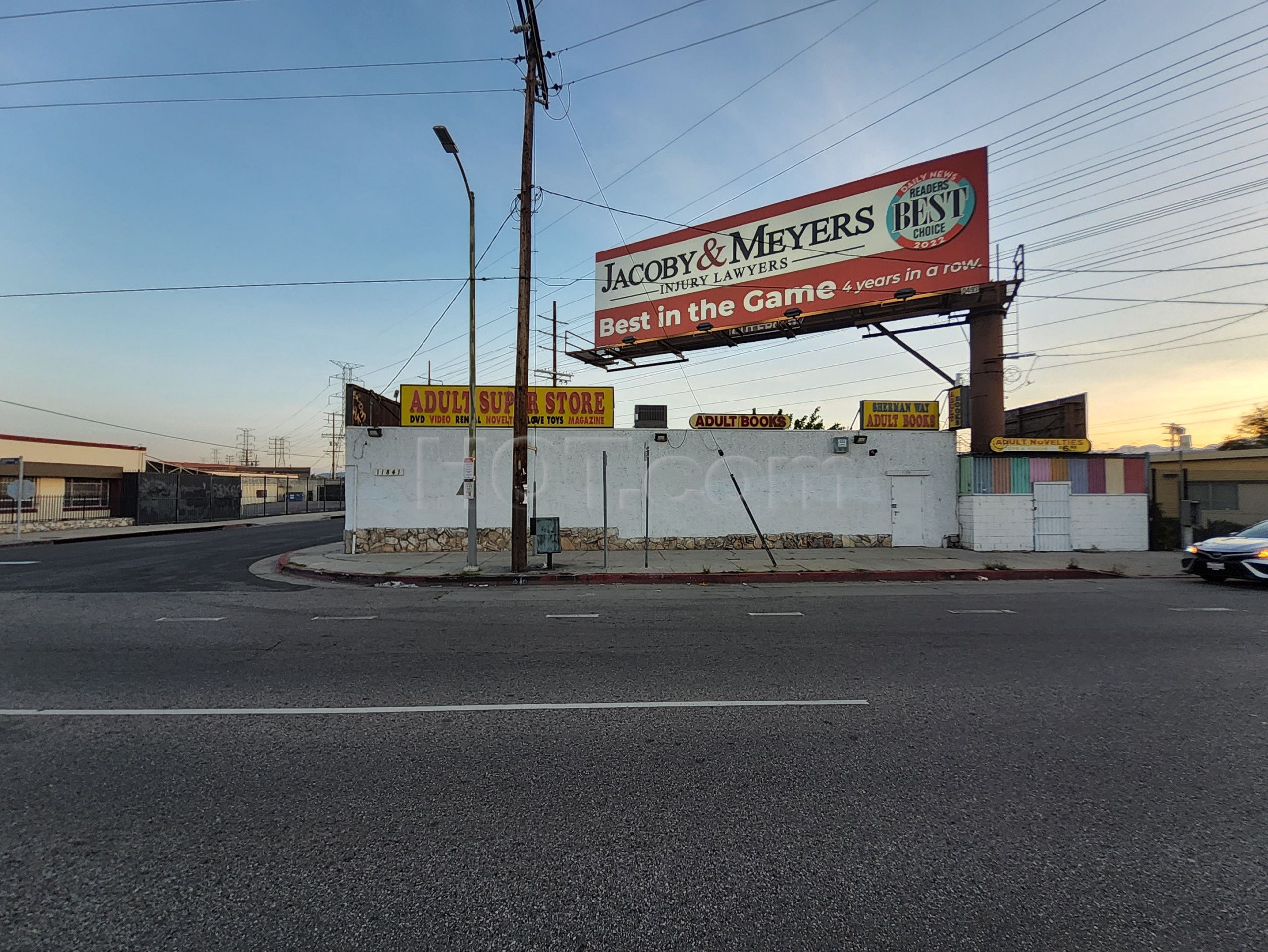 North Hollywood, California Sherman Way Adult Book Store