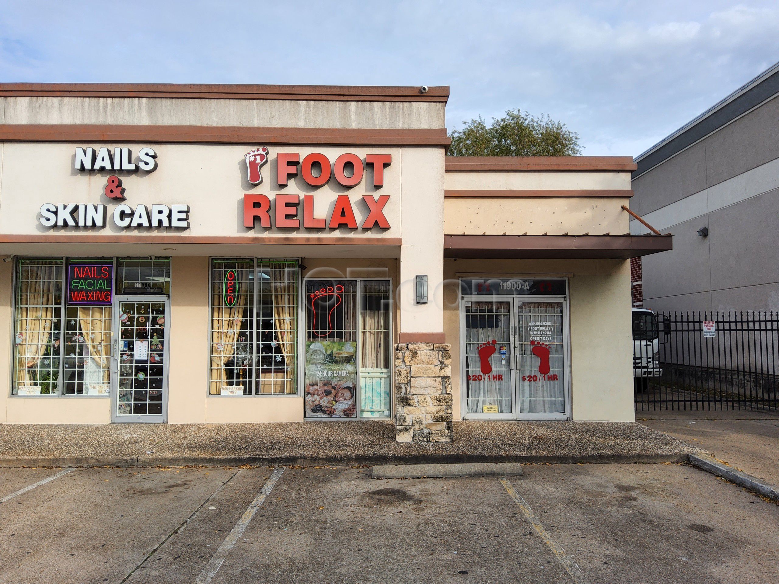 Houston, Texas Foot Relax