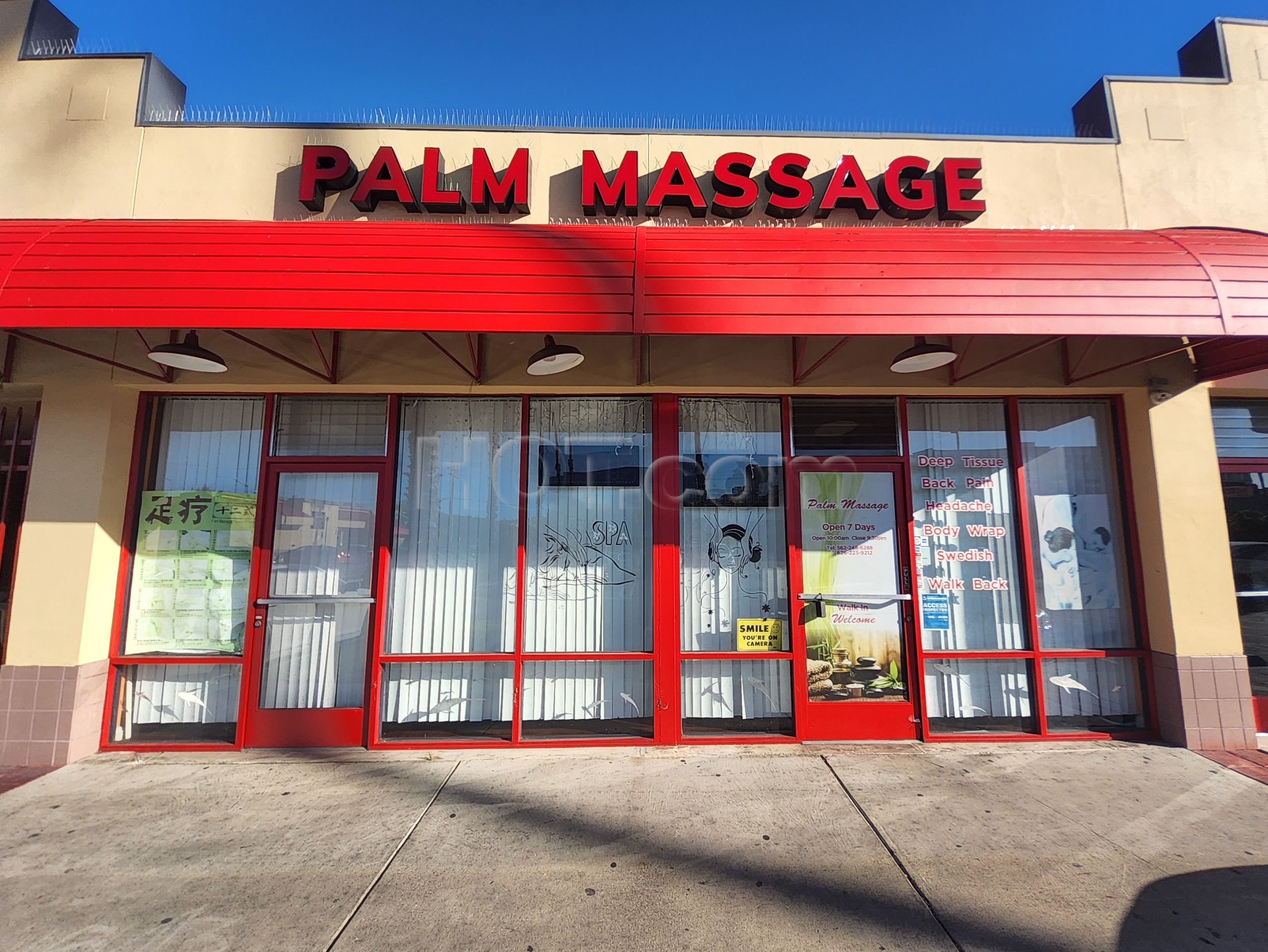Santa Ana, California Palm Massage Spa