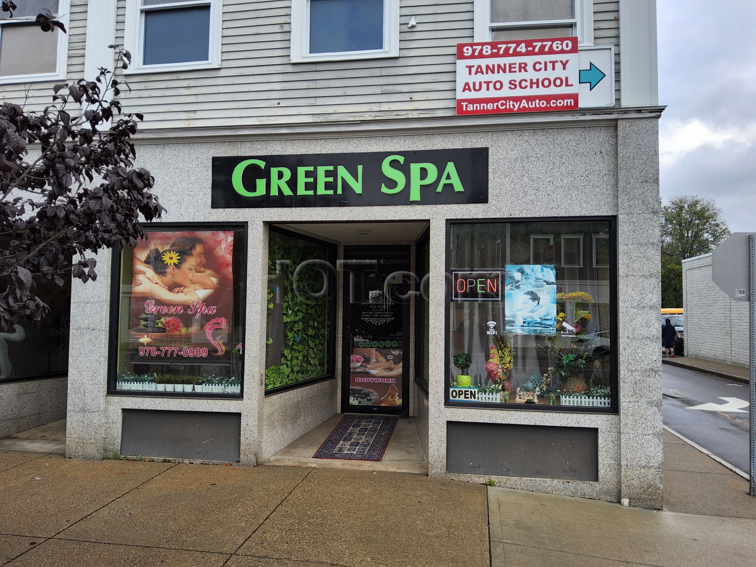 Danvers, Massachusetts Green Spa Bodywork