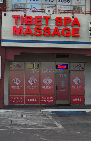 Massage Parlors Las Vegas, Nevada Tibet Foot Spa