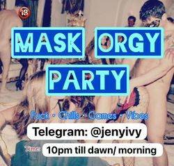 Escorts Long Beach, California Jenny | ORGY MASK PARTY OR GROUP SEX