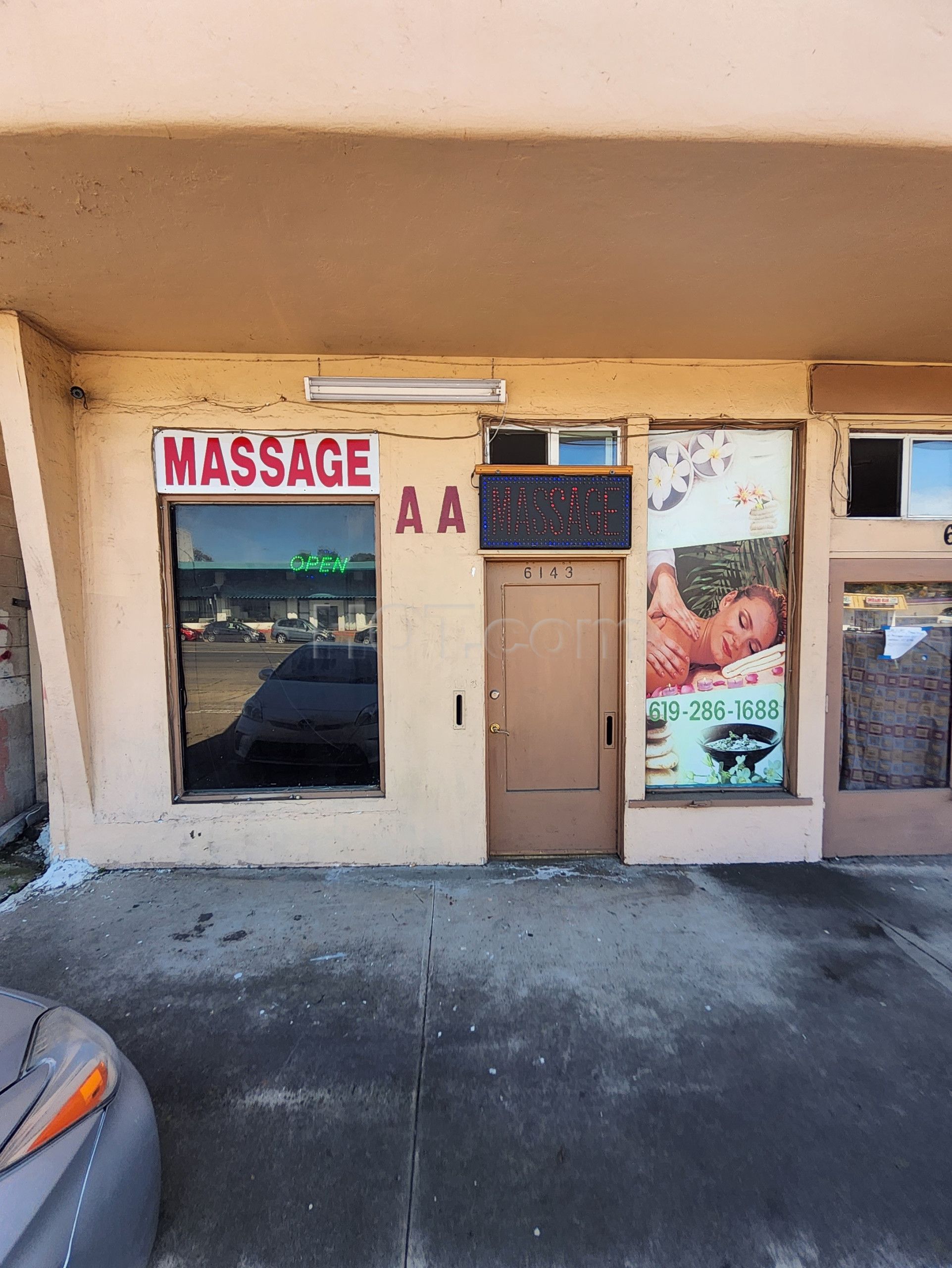 San Diego, California Aa Massage