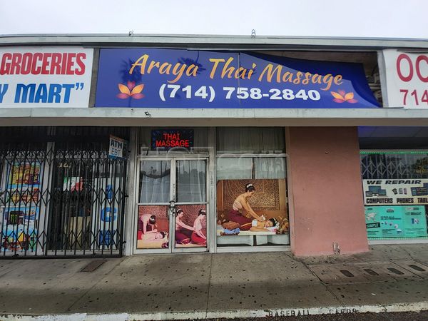 Massage Parlors Anaheim, California Araya Thai Massage