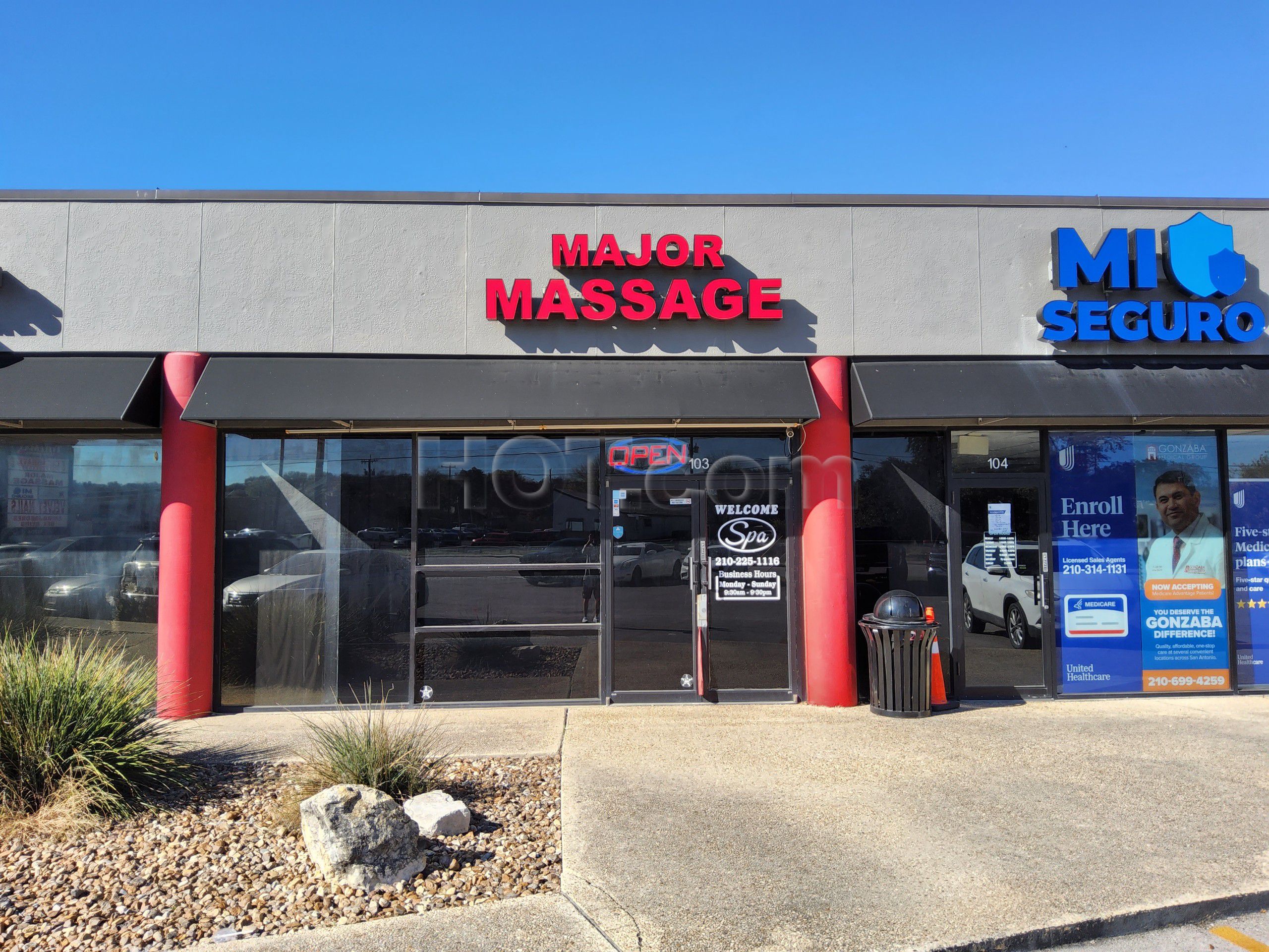 San Antonio, Texas Major Massage