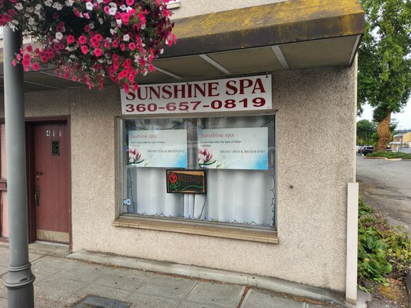 Massage Parlors Marysville, Washington Sunshine Spa