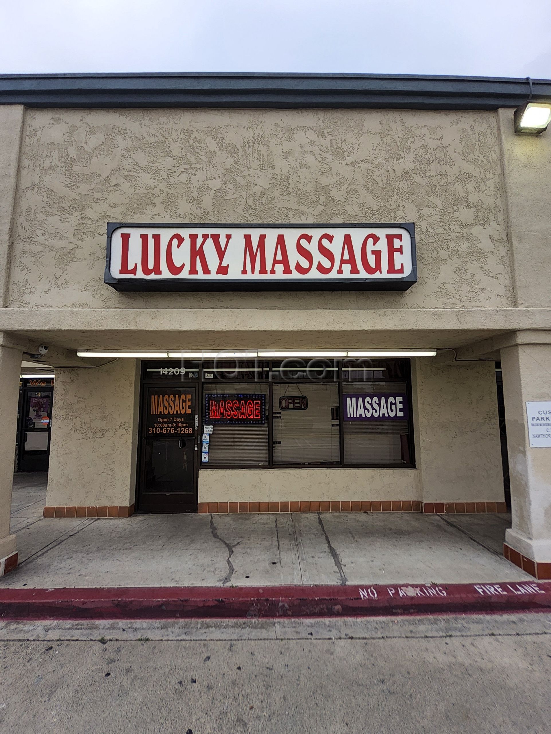 Hawthorne, California Lucky Massage