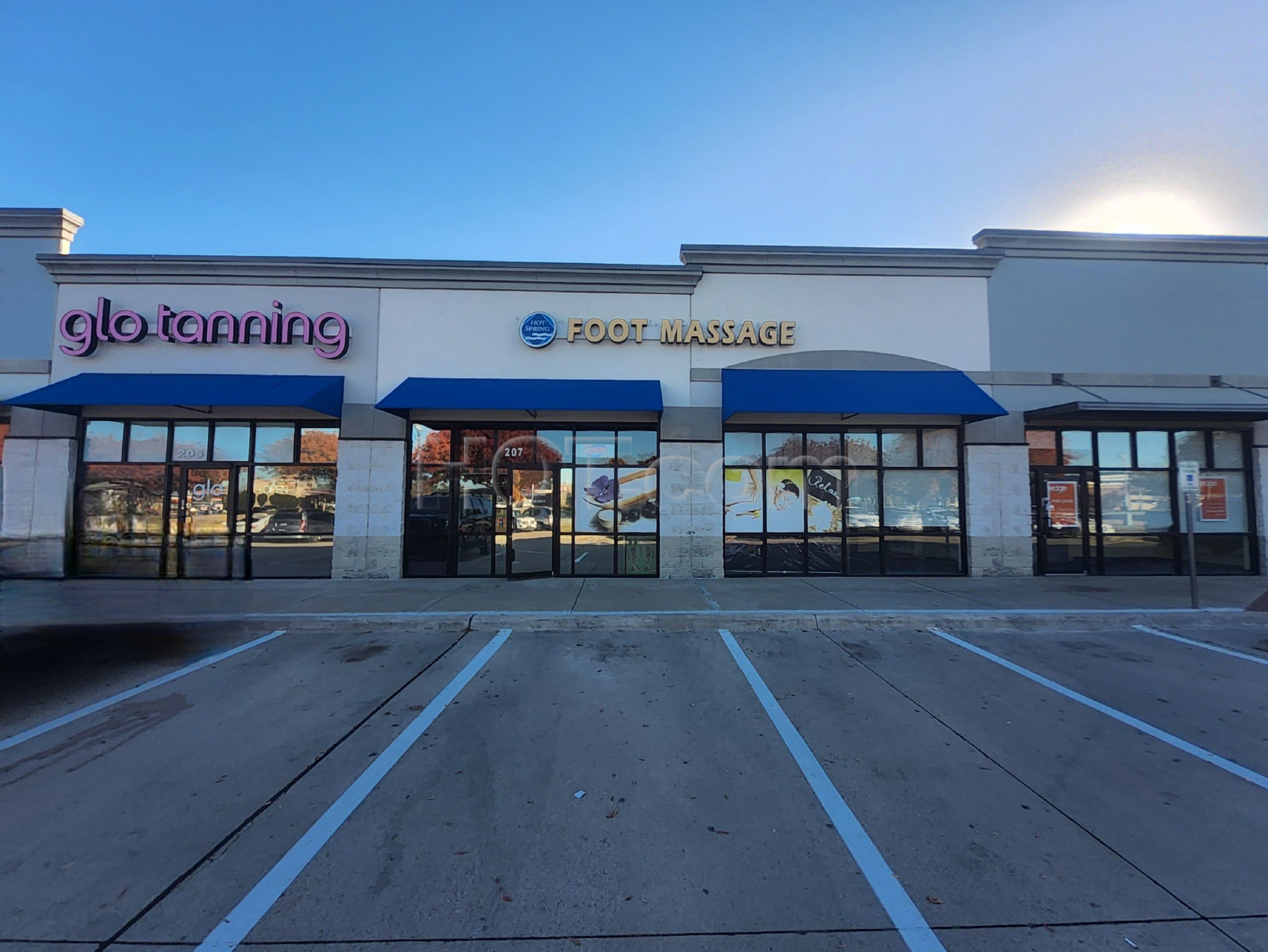 Roanoke, Texas Hot Spring Foot Massage