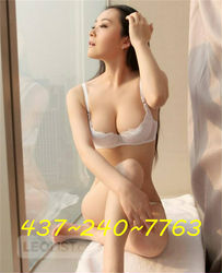 Escorts Toronto, Ontario Hot Naughty Hongkong Model $6O/30min437~240~7763