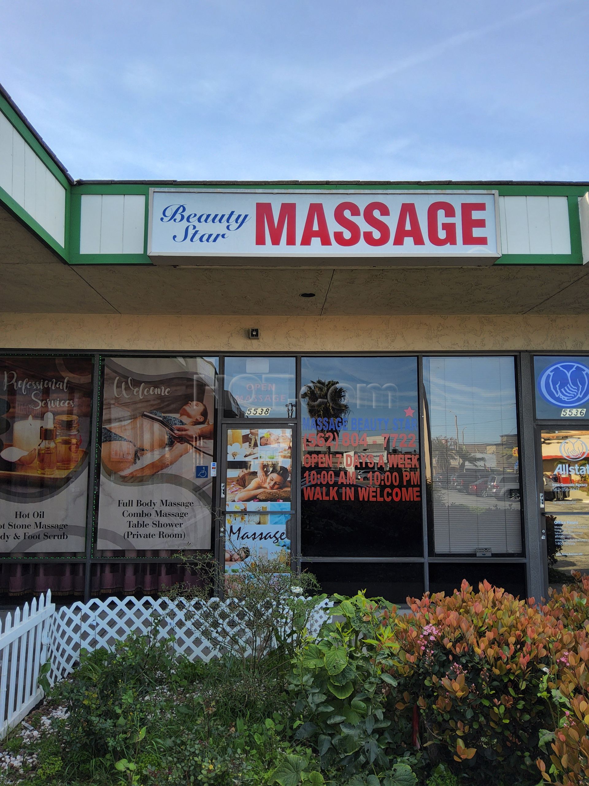 Lakewood, California Massage Beauty Star