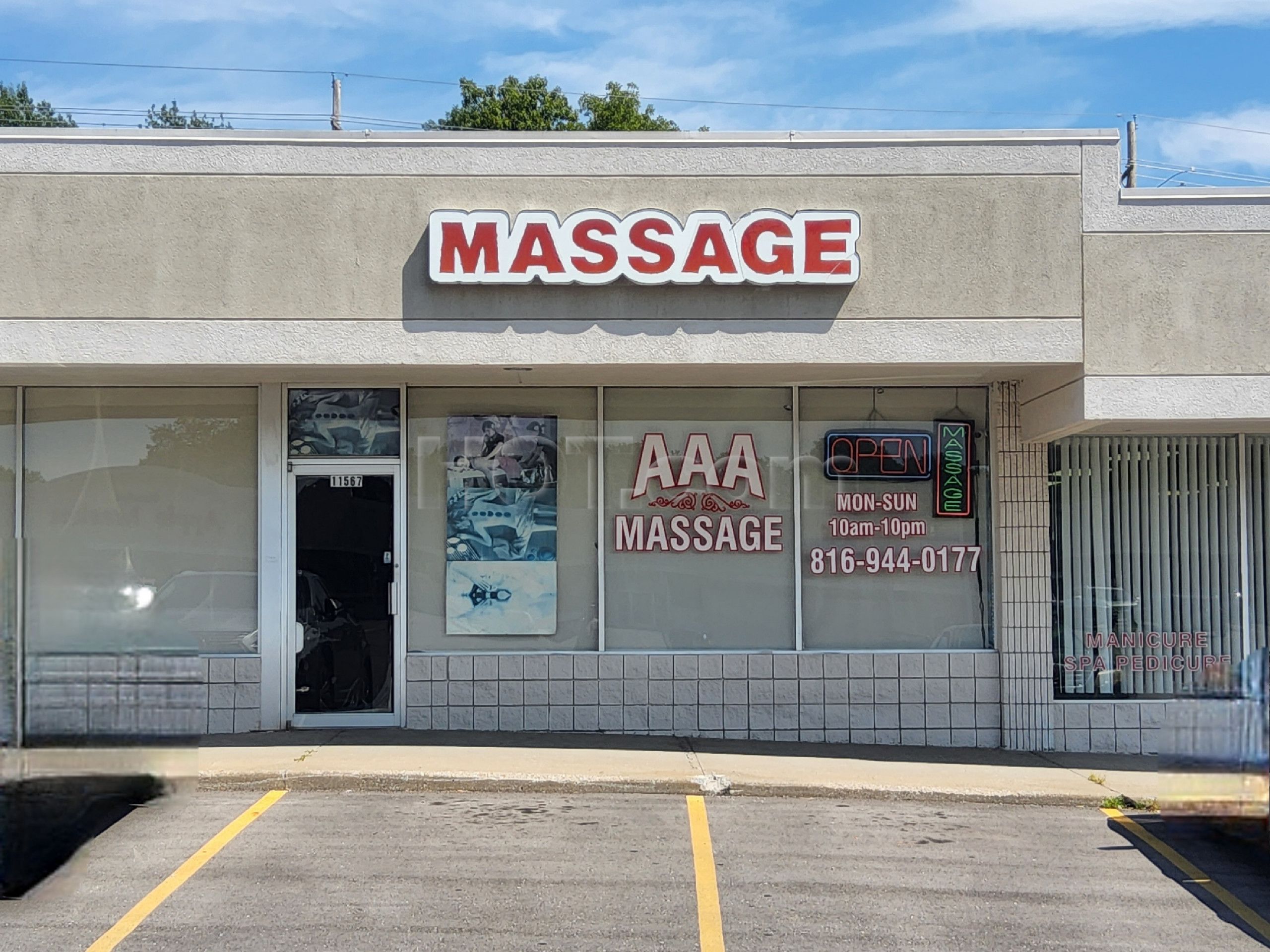 Raytown, Missouri AAA Massage