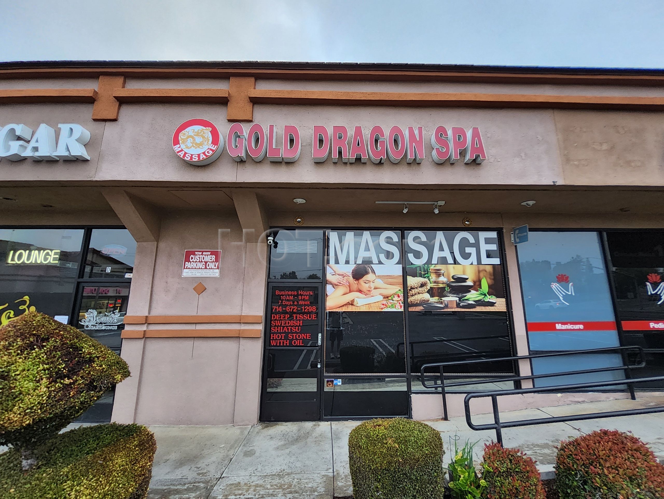 Brea, California Gold Dragon Spa